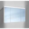 Bestes Angebot 😉 SCHNEIDER ELECTRIC Schneider O-Line LED Spiegelschrank 015 120/3/LED, 3 Türen, Beleuchtung Oben, Ausführung: CH-Norm/Korpus Weiss – 165.121.01.02 🔥 5