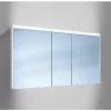 Billig 🥰 SCHNEIDER ELECTRIC Schneider O- Line LED Spiegelschrank 015 130/3/LED, 3 Türen, Beleuchtung Oben, Ausführung: CH-Norm/Korpus Weiss – 165.131.01.02 ✔️ 5