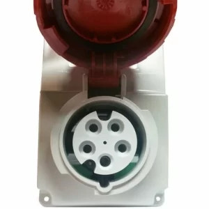 Brandneu 👏 SCHNEIDER ELECTRIC Schneider Vertikale Verriegelte Steckdose 3X16A+NT 400V IP65 82086 😀 6