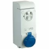 Großhandel 🛒 SCHNEIDER ELECTRIC Schneider Verriegelte Steckdose Mit IP65 Gehäuse 2PT 16A 220V 83081 🎉 10