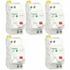 Neu 🔔 SCHNEIDER ELECTRIC Schneider 2 Module FI- Und LS-Schalter Kit 16A 1P+N 30MA AC 4.5KA R9D60616 👍 5