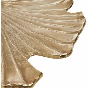 Rabatt 🎁 SCHNEIDER ELECTRIC Beistelltisch Leaf Gold – Aluminium Seerosenblatt Wohnzimmertisch Deko-Tisch 🎉 9