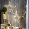 Schlussverkauf 👏 SCHNEIDER ELECTRIC Stern Mobilé 3 Rotierende Sterne Adventsdeko Weihnachtsdekoration 105 LED ø56 Cm 🎁 10