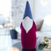 Bestpreis 😍 SCHNEIDER ELECTRIC Deko-Figur Wichtel Lilafarbene Weihnachts-Deko Zwerg Gnom Terrakotta XMAS H39cm 😉 10