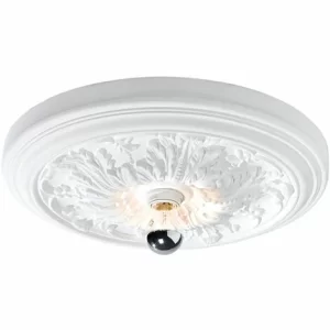 Bestpreis ⭐ SCHNEIDER ELECTRIC Deckenleuchte Stuck Deckenlampe Wohnzimmer Beleuchtung Flurleuchte Barock Stil 💯 8