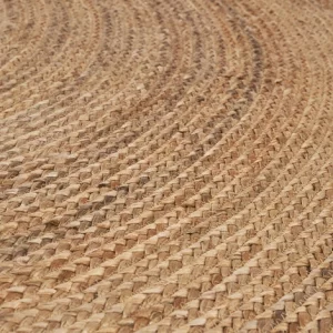 Schlussverkauf 🛒 SCHNEIDER ELECTRIC Teppich Tondo Geflochtener Jute-Teppich Rund Im Zeitlos – Handarbeit ø 150 Cm 😀 6