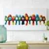 Coupon 😀 SCHNEIDER ELECTRIC Bild Vogelparade Wanddekoration Malerei Gemälde Wandbild Poster Vogelbild 🧨 17