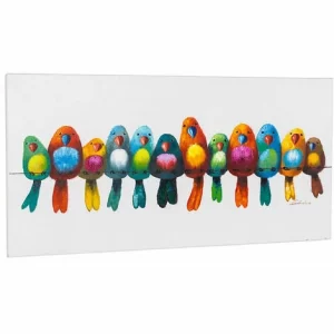 Coupon 😀 SCHNEIDER ELECTRIC Bild Vogelparade Wanddekoration Malerei Gemälde Wandbild Poster Vogelbild 🧨 7