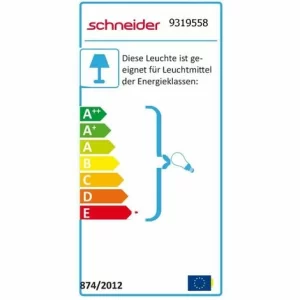 Billig ✔️ SCHNEIDER ELECTRIC Stehleuchte Stehlampe Wohnzimmerlampe Beleuchtung Dekoleuchte Charles 146cm 😀 15