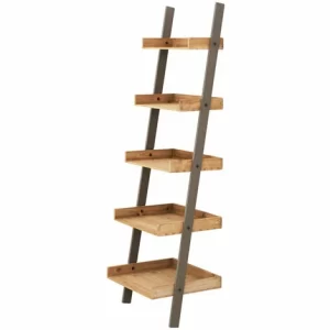 Aktion 🥰 SCHNEIDER ELECTRIC Leiterregal Holzregal Leiterregal Treppenregal Bücherregal Lonne Holz 155cm Hoch 💯 7