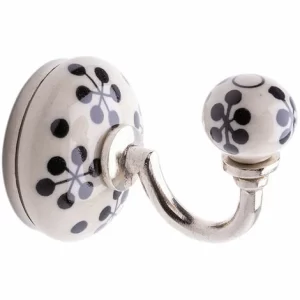 Auslauf ✔️ SCHNEIDER ELECTRIC Deko-Haken-Set 5-tlg. Handtuchhaken Garderobenhaken Schmuckhalter Landhaus Ø6cm 😉 11