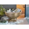 Coupon ⌛ SCHNEIDER ELECTRIC Übertopf Victory Dekoschale Weihnachten Gold Pflanzschale Blumentopf – Ca. H33cm 🎉 7