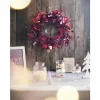 Aktion 🤩 SCHNEIDER ELECTRIC Deko-Kranz Türkranz Beerenkranz Red Berry Herbstdeko Tannenzapfen Dekopflanzen 🎁 11