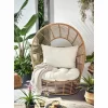 Bester Verkauf ⭐ SCHNEIDER ELECTRIC Outdoor-Korbsessel Gartensessel Lounge Sessel Mit Sitzpolster 114 X 85 X 144 Cm 👍 16