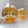 Bestpreis 🤩 SCHNEIDER ELECTRIC LED-Deko-Kugel-Set 2-tlg. Magic Lights Batteriebetrieben Goldene Glaskugeln 👍 19