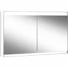 Auslauf 🤩 Schneider ADVANCED Line Superior LED Lichtspiegelschrank, 2 Türen, Grau, 120x76x14.7cm, 180.120., Ausführung: EU-Norm/Korpus Grau – 180.120.02.04 ❤️ 5