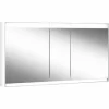 Billig 🧨 SCHNEIDER ELECTRIC Schneider ADVANCED Line Superior LED Lichtspiegelschrank, 3 Türen, Grau, 150x76x14.7cm, 180.150., Ausführung: CH-Norm/Korpus Grau – 180.150.01.04 🔥 5