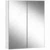 Großhandel ✨ SCHNEIDER ELECTRIC Schneider EASY Line Comfort Spiegelschrank, 2 Doppelspiegeltüren, 70x70x12cm, 177.070., Ausführung: CH-Norm/Korpus Weiss – 177.070.01.02 ✔️ 5