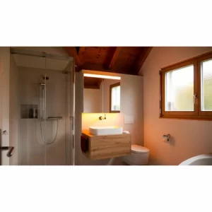 Brandneu 👍 SCHNEIDER ELECTRIC Schneider DAILY Line Ultimate LED Lichtspiegelschrank, 2 Doppelspiegeltüren, 100×74,8x13cm, 178.100.02.02, Ausführung: CH-Norm/Korpus Weiss – 178.100.01.02 ⌛ 7