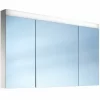 Blitzangebot 👍 SCHNEIDER ELECTRIC Schneider Spiegelschrank PATALine, 161.131, 130/3/GT/LED, Mittlere Tür Groß, Ausführung: EU-Norm/Korpus Weiss/3000K – 161.131.02.0201 👏 5