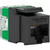 Aktion 🛒 SCHNEIDER ELECTRIC RJ45 Keystone UTP CAT6 Stecker Schwarz 🔔 5