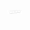 Bestpreis 😍 SCHNEIDER UNICA PLATTE – 4 POSITIONEN – 4 X 2 MODULE – HORIZONTAL – WEISS – WEISSER LINER SCHNEIDER ELECTRIC ❤️ 7
