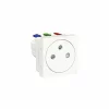 Besorgen 👏 UNICA – 2P+E STECKDOSE – FR – 90 – FLUSH – SCHNELLVERBINDER – WEISS – M CA NUR SCHNEIDER ELECTRIC 👏 7