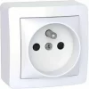 Blitzangebot 🛒 SCHNEIDER ELECTRIC ALB62273P ALREA BUCHSE 2 P LES + ERDE SCHNELLVERBINDUNG, WEIß 🌟 5