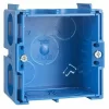 Coupon 😉 SCHNEIDER ELECTRIC – MODULO – QUADRATISCHES GEHÄUSE EINGEBETTET – 1 TOR – TIEFE 40 MM – ALB71301 👏 5