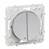 Großhandel ✨ SCHNEIDER ELECTRIC – ODACE, ZWEIWEGE + ZWEIWEGE LICHT ALU, 10 A, SCHRAUBE, ORANGE LED 1,5 MA – S530273 🎉 7
