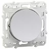 Brandneu ⭐ SCHNEIDER ELECTRIC S530206 ODACE EINFACHTASTER 230 V ALU ⌛ 7