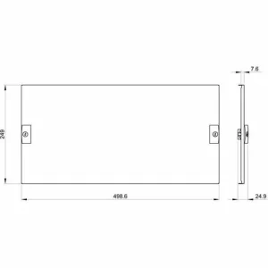 Großhandel 👍 SCHNEIDER ELECTRIC Schneider PrismaSet W600/W650 5M LVS03805 Massive Frontplatte 😀 6