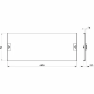 Brandneu 👍 SCHNEIDER ELECTRIC Schneider PrismaSet W600/W650 4M LVS03804 Massive Frontplatte 💯 6