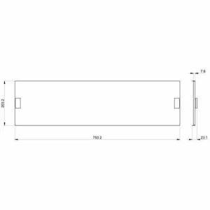 Bester Verkauf 🌟 SCHNEIDER ELECTRIC Schneider PrismaSeT G L850 4M LVS03854 Massive Frontplatte 🌟 6